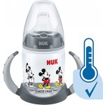 Nuk kojenecká láhev na učení Disney Mickey s kontrolou teploty šedá 150 ml – Zboží Dáma