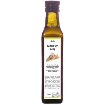 SOLIO Makový olej panenský 250 ml