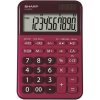 Kalkulátor, kalkulačka Sharp Stolní kalkulačka ELM335BRD, červená