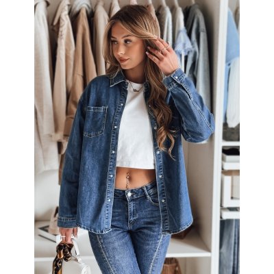 Dstreet dámská košile OVERLLO modrá – Hledejceny.cz