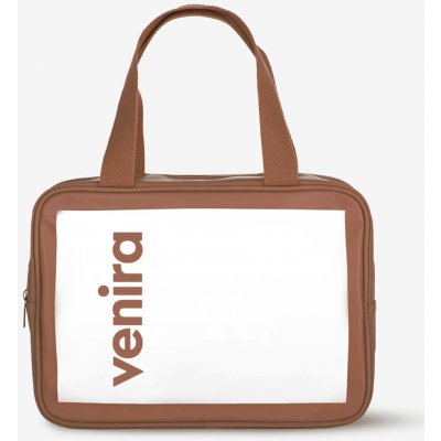 Venira cestovní kosmetická taška hnědá – Zbozi.Blesk.cz