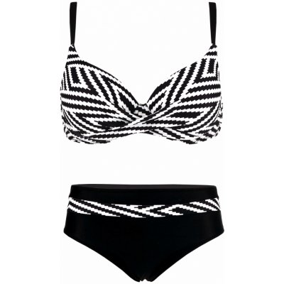 Black&White plavky s výztuží a kosticemi S1282 vícebarevná – Zboží Dáma