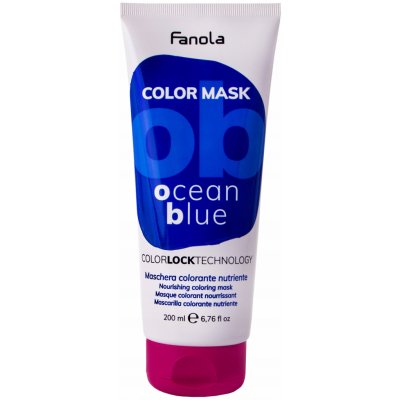 Fanola Color Mask Ocean Blue 200 ml – Zboží Mobilmania