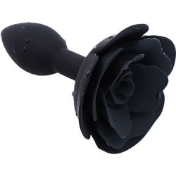 Ohmama anal silikonový anální kolík růže černá