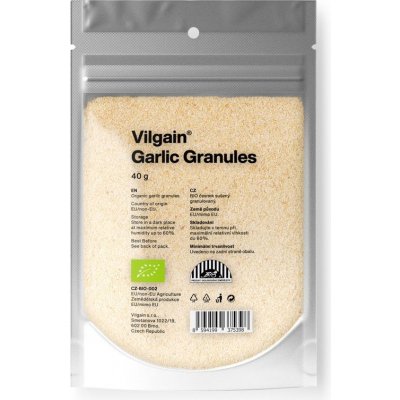 Vilgain Česnek granulovaný BIO 40 g – Hledejceny.cz