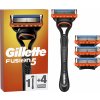 Ruční holicí strojek Gillette Fusion5 + 4 ks hlavic