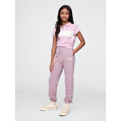 GAP Dětské tepláky s logem Růžová – Zboží Dáma