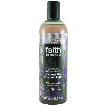 Faith in Nature přírodní sprchový gel Levandule 400 ml