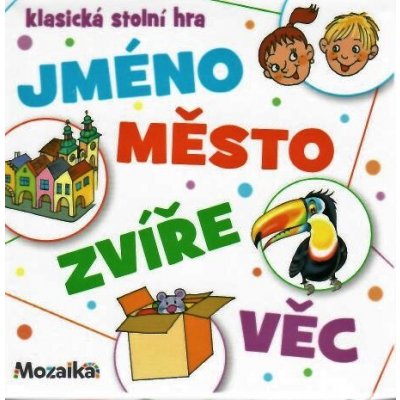 Mozaika Jméno, město, zvíře, věc – Hledejceny.cz