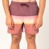 Koupací šortky, boardshorts Rip Curl LAYEred Volley Washed red