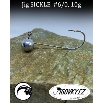 JigovkyCZ Jigová hlava SICKLE vel.6 10g 5 ks – Zboží Dáma
