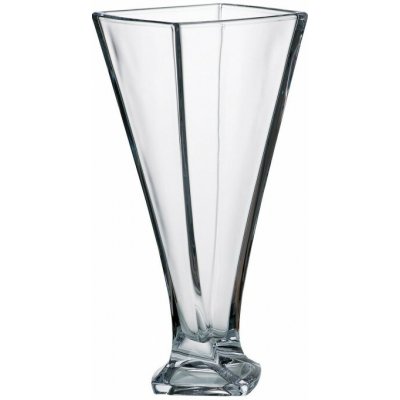 Crystal Bohemia KŘISTÁLOVÁ VÁZA BOHEMIA QUADRO 330MM – Hledejceny.cz