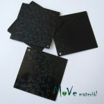 Flitry hladké 30x30mm, 6ks, černá – Hledejceny.cz