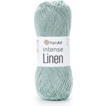 Pletací příze YarnArt INTENSE LINEN 4122 světle mintová, letní, 50g/175m – Sleviste.cz