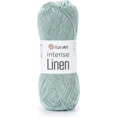 Pletací příze YarnArt INTENSE LINEN 4122 světle mintová, letní, 50g/175m – Sleviste.cz