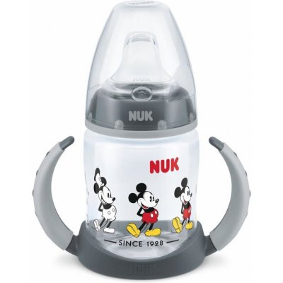 Nuk FC Láhev na učení PP Disney Mickey šedá 150 ml