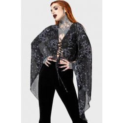 KILLSTAR Starwitch Blouse černá