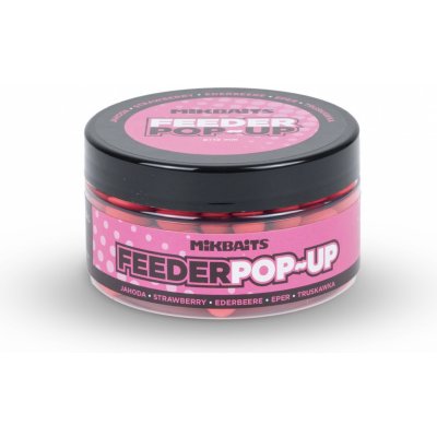 Mikbaits Feeder pop-up 100ml 8 + 12mm Jahoda