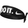 Čelenka Nike Dri-Fit Head Tie Skinny Printed black/white/white