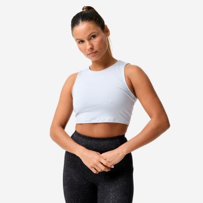 Domyos dámské fitness tílko crop top – Hledejceny.cz