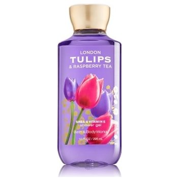 Bath & Body Works sprchový gel London Tulips & Raspberry Tea 295 ml