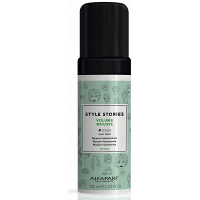 Alfaparf Milano Style Stories Volume Mousse pěna pro objem vlasů 125 ml – Zboží Mobilmania