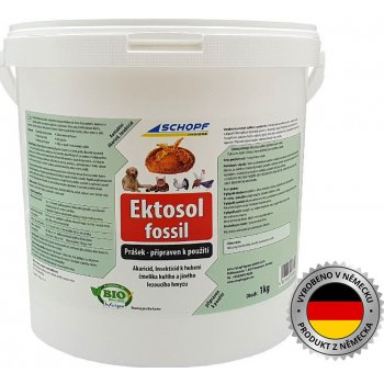 SCHOPF BIO EKTOSOL FOSSIL PUDER KONZENTRAT, křemenitý práškový koncentrát k likvidaci čmelíků 1kg
