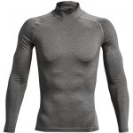 Under Armour pánské kompresní tričko HG Armour Comp Mock LS carbon heather – Hledejceny.cz