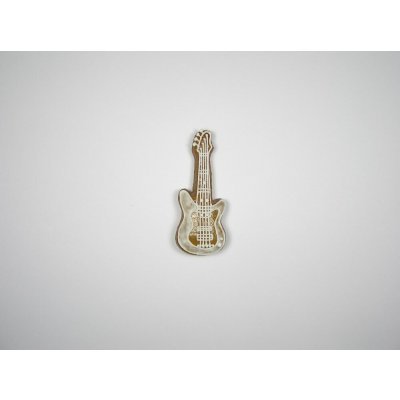 Kovovýroba Petr Jandejsek Vykrajovátko Kytara (6,9×2,6 cm) – Hledejceny.cz