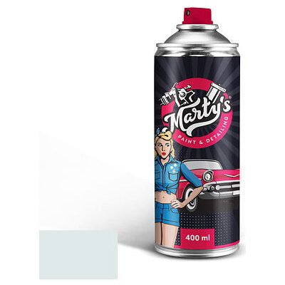 Marty's Barva na auto ve spreji Ford 7VTA Frozen white kvalita autolaku Standardní sprej 400ml – Hledejceny.cz