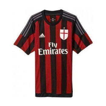 adidas AC Milan Home shirt 2015 2016 dětské Black/Red