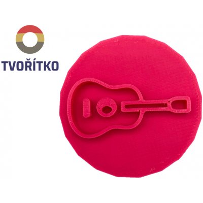 TVOŘÍTKO Kytara Rozměr: 7 cm, + Vykrajovátko: Ano – Hledejceny.cz