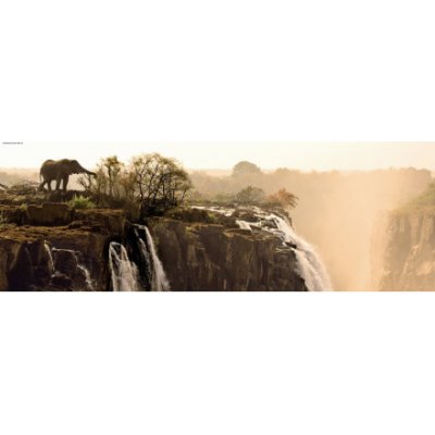 HEYE Panoramatické Slon Viktoriiny vodopády Zambie 1000 dílků – Zboží Mobilmania