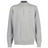 Dětský svetr Gant Shield Cotton Half Zip šedá