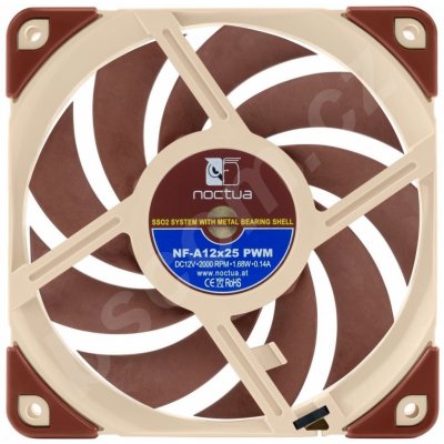 Noctua NF-A12x25-PWM – Zboží Živě