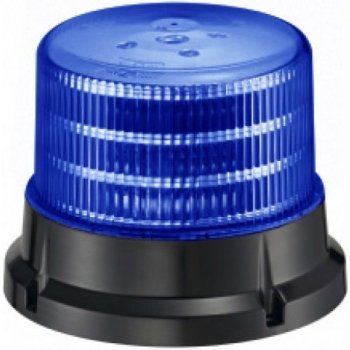 PROFI LED maják 12-24V 36x0,5W modrý ECE R65 167x132mm