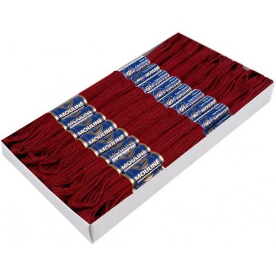 Příze vyšívací Mouline Niťárna Varianta: 3582 Beaujolais, Balení: 24 ks – Sleviste.cz