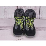 D.D.step zimní obuv sněhule F651 178 šedočerné s limetkovou – Sleviste.cz