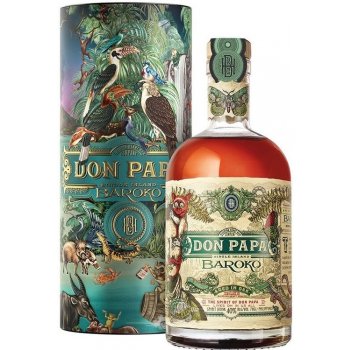 Don Papa Baroko Secrets of Sugarlandia 40% 0,7 l (tuba)