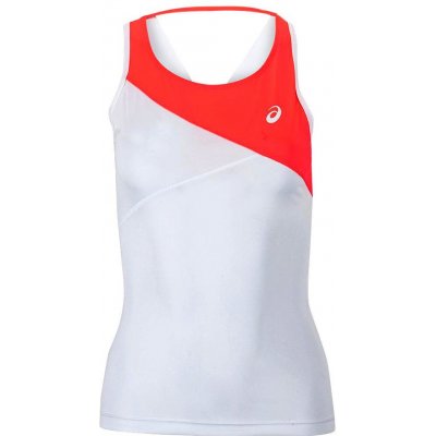 Asics Club Tank brilliant white diva pink – Zboží Mobilmania