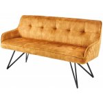 Interior DE Stolová lavice Euphoria 160 CM tmavě žlutá sametSL43128 – Zbozi.Blesk.cz