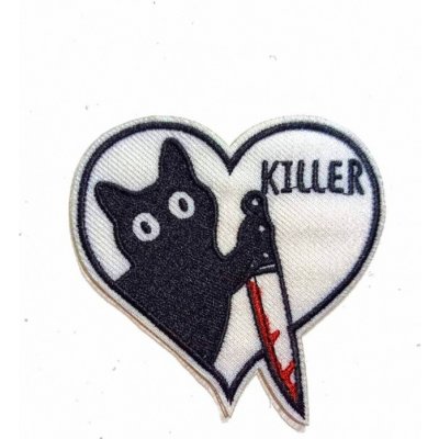 Nášivka horror kočka Rocka Kitty Killer – Sleviste.cz