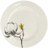 Talíř by inspire FINE TWIG talíř na dezerty 19 cm bílý s magnolií