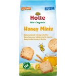 Holle Bio Dětské špaldové mini suchary s medem a máslem 100 g – Zboží Dáma