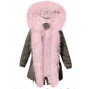 Fashionweek parka RainBOW F216 sv.růžová