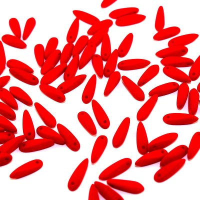 Jazýčky Estrela NEON - červené - 11 x 3 mm - 10 ks – Zboží Mobilmania