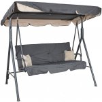 Aga Zahradní houpačka MAJKA tmavě šedá – Sleviste.cz