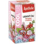 Apotheke Cooltea Brusinka s malinou 20 x 2 g – Hledejceny.cz