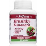 MedPharma Brusinky D-manóza 37 tablet – Hledejceny.cz