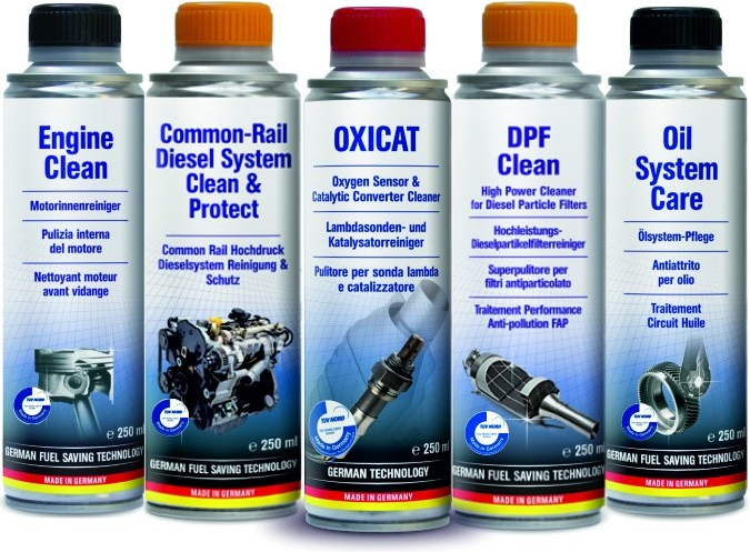 Autoprofi Regenerační a čistící set pro dieselová vozidla s Common Rail a DPF/FAP + Oxicat 5x250 ml